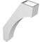 Ekena Millwork 3 1/2-in. W x 14-in. D x 22-in. H Imperial Architectural Grade PVC Knee Brace BRCP035X14X22IMP - alternate 6